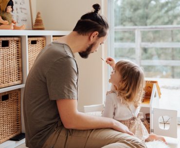 father and daughter